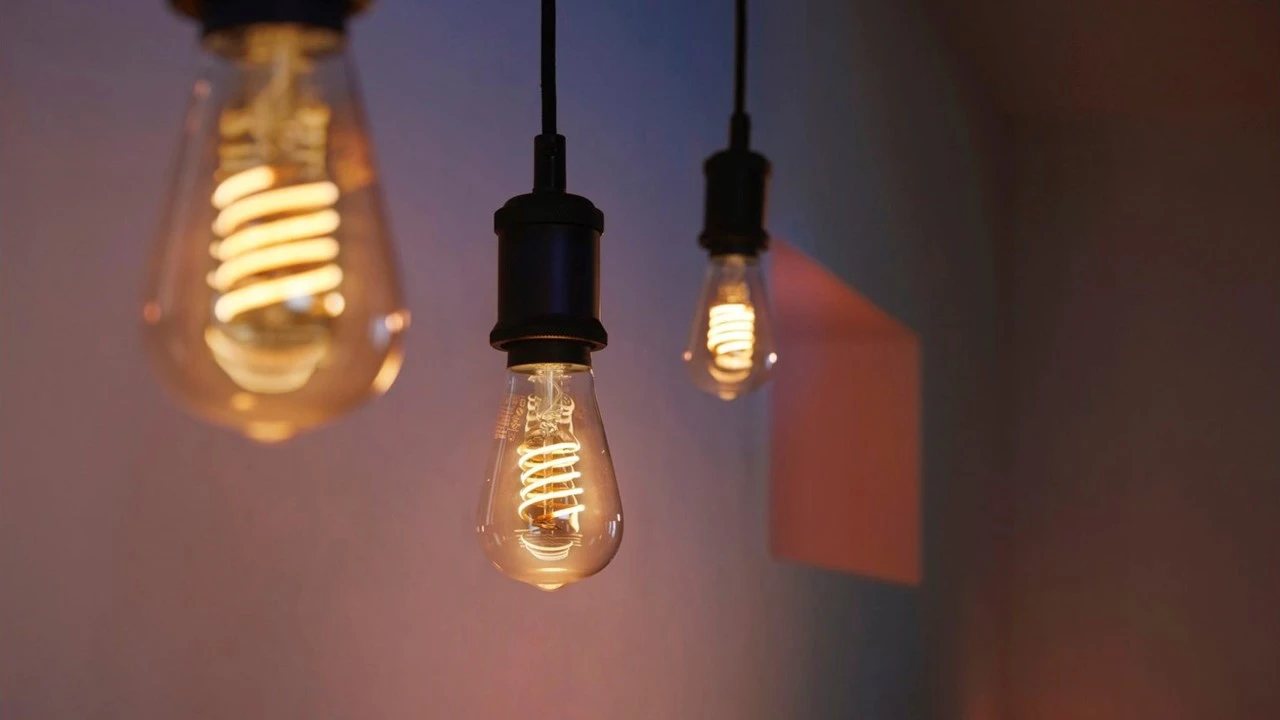 Verlichting Philips Hue Filamentlamp White Standaard E27 2 Verlichting Philips Hue Filamentlamp White Standaard E27 - Afbeelding 2