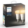 Verlichting Philips Hue White Ambiance E27 Duo Pack 2 Verlichting Philips Hue White Ambiance E27 Duo Pack -Karlsson Winkel Verlichting Philips Hue White Ambiance E27 Duo Pack 1