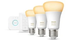 Verlichting Philips Hue White Ambiance Starterkit E27 (3 Lampen, 1 Dimmer + Bridge) -Karlsson Winkel Verlichting Philips Hue White Ambiance Starterkit E27 3 lampen 1 dimmer bridge 2